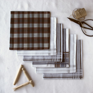 Mens 'Work' Hankies 6pk