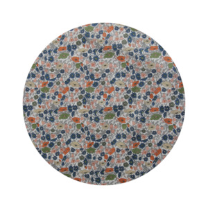 Little Acorn Liberty Square Scarf 'Poppy Forest' - Blue