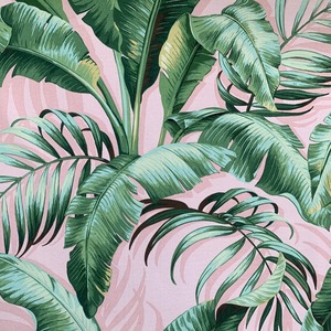 Tommy Bahama: Palmiers Blush Outdoor Fabric