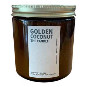 Golden Coconut Soy Candle Large