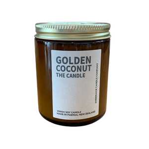 Golden Coconut Soy Candle Small