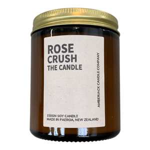 Amberjack: Rose Crush Soy Candle Small