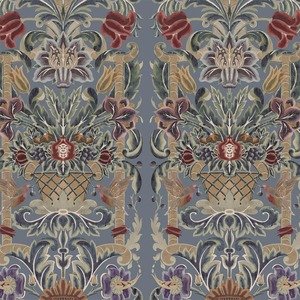 Olwen Dusk Velvet Fabric