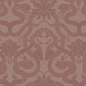 Anaconda Dusky Pink Cut-Velvet