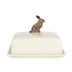 Hare Butter Dish