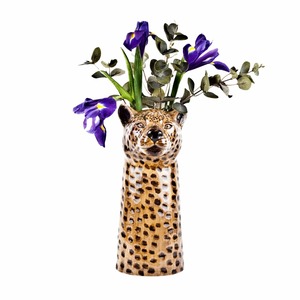 Leopard Flower Vase