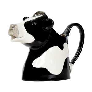 Quail Ceramics: Friesian Cow Jug Medium
