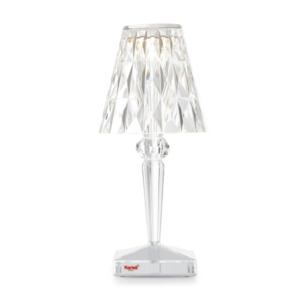 Kartell: Battery Lamp Crystal PRE ORDER