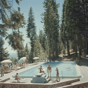 Arts: Pool At Lake Tahoe Unframed Print PRE ORDER