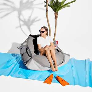 Original Floatzac Beanbag Rock Grey PRE ORDER