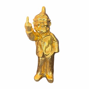 Resin Gnome Figurine – Gold