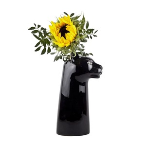 Panther Flower Vase