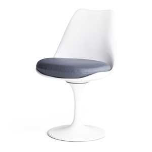 Dining Furniture: Gloss White Tulip Dining Chair