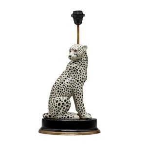 Lamp Bases: Cheetah Lampstand