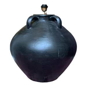Lamp Bases: Black Urn Lamp Base