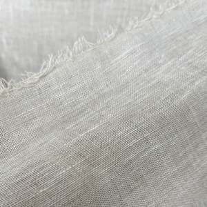 Coco Sheer Natural Linen Fabric