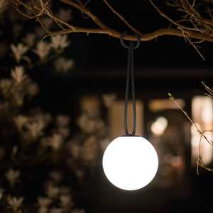 Outdoor Furniture: Bolleke Anthracite Spherical Lamp