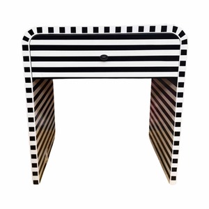 Palermo Striped Bedside Table – 10% Off