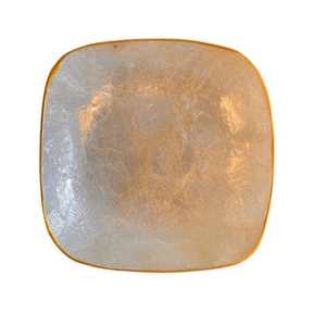 Crushed Shell Square Bowl