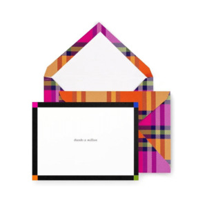 Greeting Cards: KSNY Thanks a Million Pink Check Card