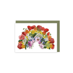 Greeting Cards: Botanical Rainbow Card