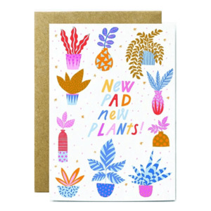 Greeting Cards: New Pad New Plants