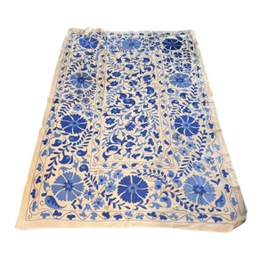 Vintage Silk and Cotton Suzani