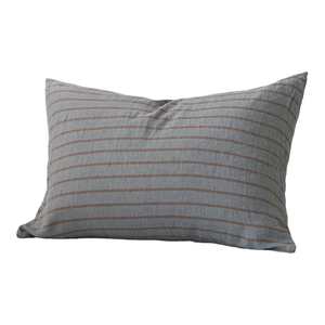 Bedlinen: Basix Stripe Mare/Bere Linen Pillowcase