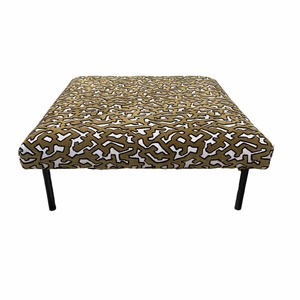 Bronze Odyssey Square Camengo Ottoman
