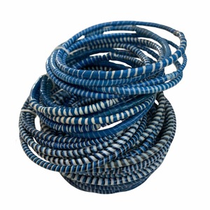 Ocean Blue Flipflop Bracelets - Set of 6