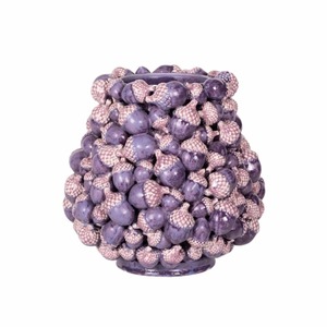 Purple Acorn 30cm Vase