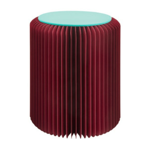 Stools: Paper Stool Papillon – Bordeaux