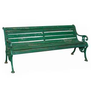 Bench Seats: Original Green Park Bench Seat