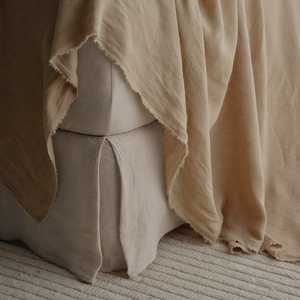 Basix Linen Bed Skirt / Valance Pre Order