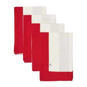 Red Napkin Set