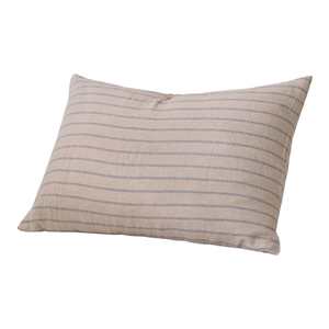 Bedroom: Basix Stripe Roy/Sable Linen Pillowcase