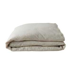 Bedroom: Sova Linen Duvet Cover Savanna