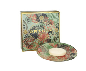 Bathroom: Fico D'India Round Glass Plate and Soap