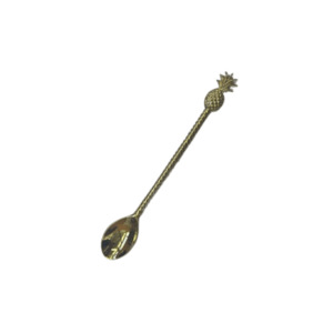 Brass Pineapple Spoon – 20cm Long