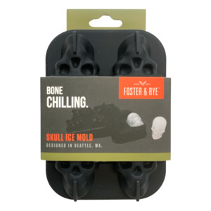 Kitchen: Skull Ice Mold