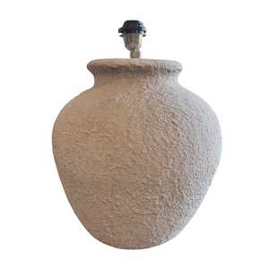 Bali Earthenware Lamp Stand