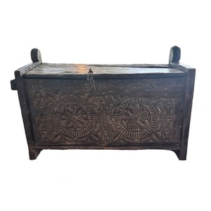 Little Fox Originals: Antique Indian Wooden Chest