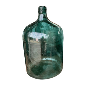 Original Home Decor: Green Belly Bottle