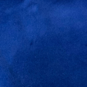 Little Fox Fabrics: Sapphire Cotton Blend Velvet Fabric