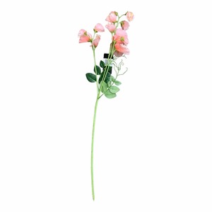 Faux Peach Tall Sweetpea Flower