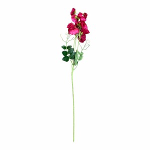 Faux Hot Pink Tall Sweetpea Flower