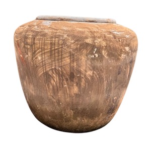 Tall Vintage Clay Pot