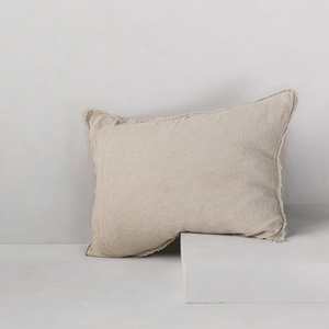 Flocca Sable Linen Pillowcase