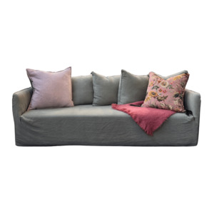 In Stock Furniture: Ted 3 Seater Sofa – Green