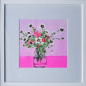 'I Pink I Love You' Framed Painting